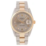 Want more images or videos? Request additional images or videos from the seller Contact Seller  Vintage Rolex Date Model 15203 Stainless Steel and 18 Karat Yellow Gold Watch For Sale  6 of 9   Vintage Rolex Date Model 15203 Stainless Steel and 18 Karat Yellow Gold Watch