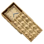 Mid-century Van Cleef & Arpels Paris 18K Gold "Drawer" Watch