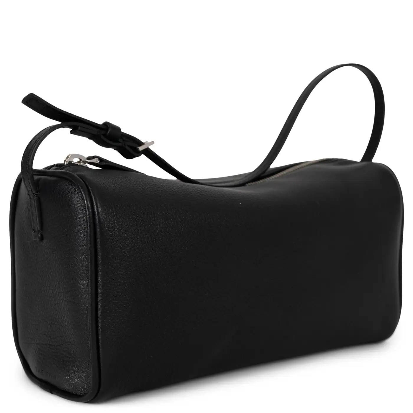 THE ROW black grained leather '90S Pochette Bag - Image 5