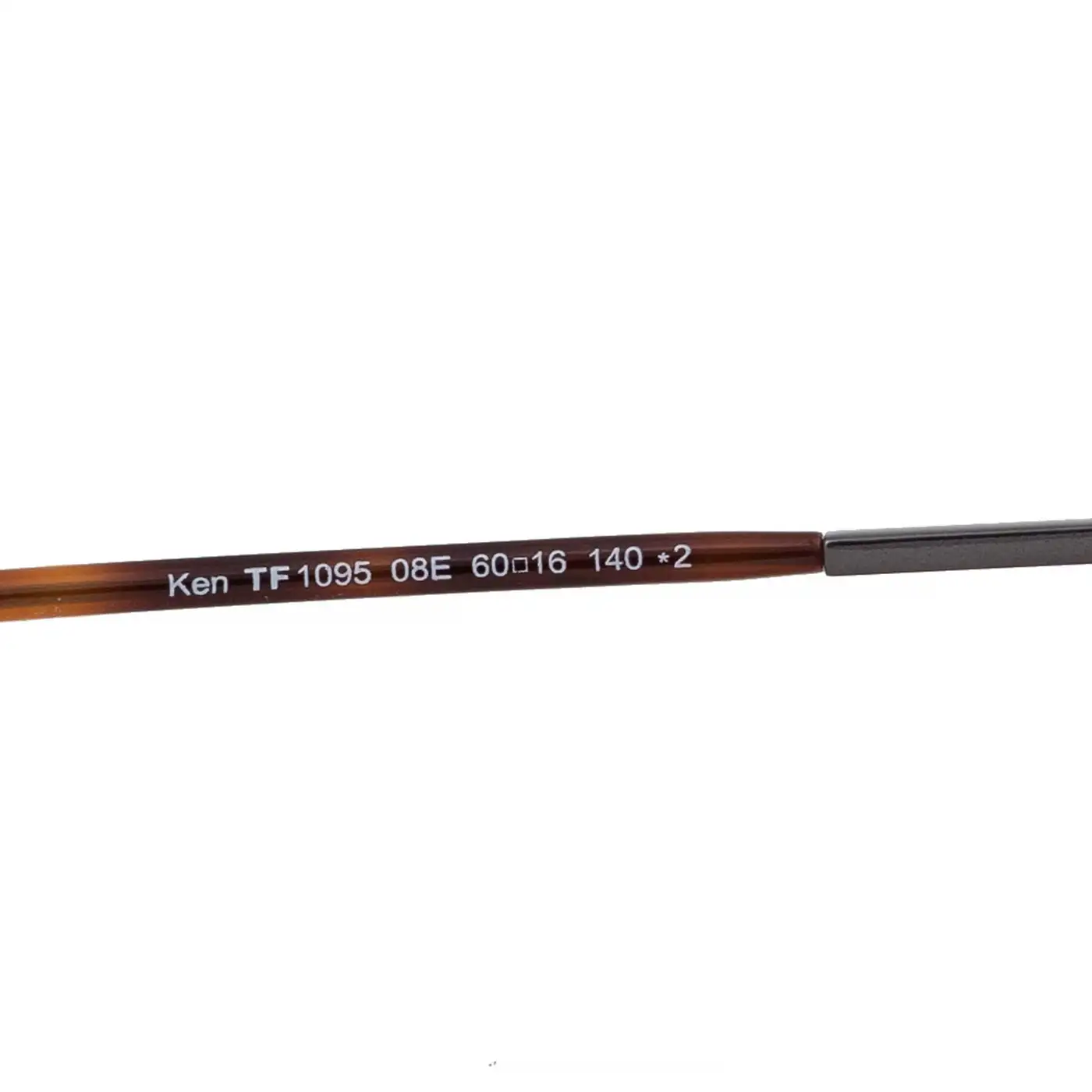 TOM FORD gunmetal & brown KEN AVIATOR Sunglasses TF1095 - Image 5