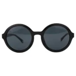CHANEL black SPECKLED ROUND Sunglasses 5522U